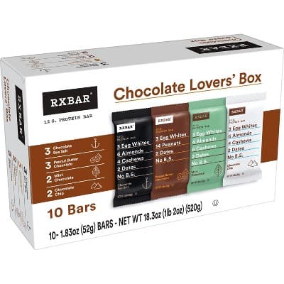 Rxbar Chocolate Lover&#39;S Variety Pack