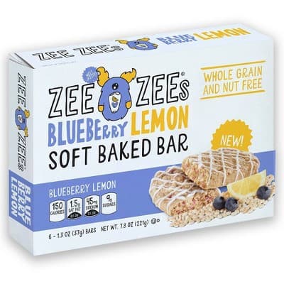 Zee Zee'S Blueberry Lemon Soft Baked Bar