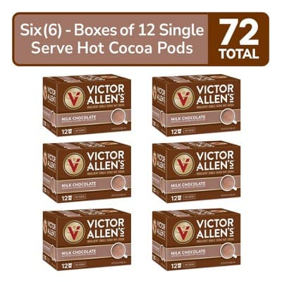 Victor Allen'S Coffee Milk Chocolate Hot Cocoa Single Serve