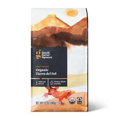 Signature Coffee Organic Tierra Del Sol Medium Roast Whole Bean Coffee - Good &#38; Gather&#8482;
