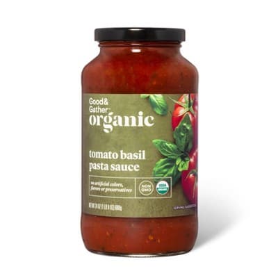 Is it Brazil Nut Free? Organic Tomato Basil Pasta Sauce - Good & Gather™
