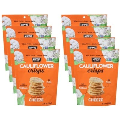 Hippie Snacks Plant-Based Cheeze Cauliflower Crisps