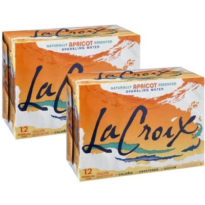 La Croix Apricot Sparkling Water