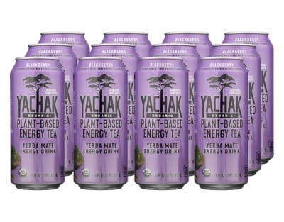 Yachak Organic Blackberry Yerba Mate Energy Tea