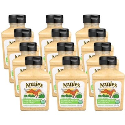 Annie'S Naturals Organic Horseradish Mustard