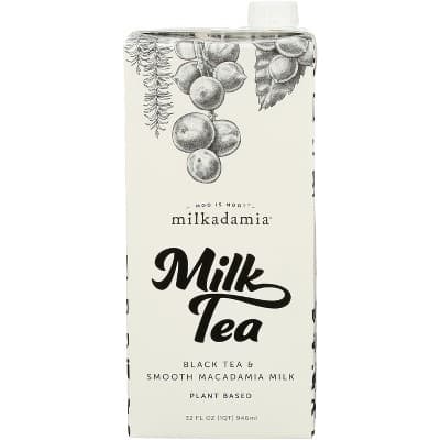 Milkadamia Milk Tea Plant Based Tea & Smooth Macadamia Milk