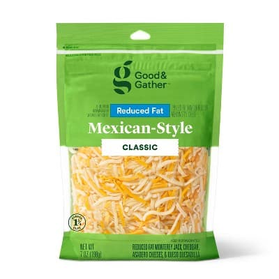 Shredded Reduced Fat Mexican-Style Cheese - Good &#38; Gather&#8482;