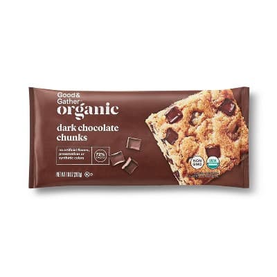 Organic Dark Chocolate Baking Chunks - Good &#38; Gather&#8482;