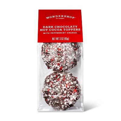 Dark Chocolate Peppermint Hot Cocoa Toppers - Wondershop&#8482;
