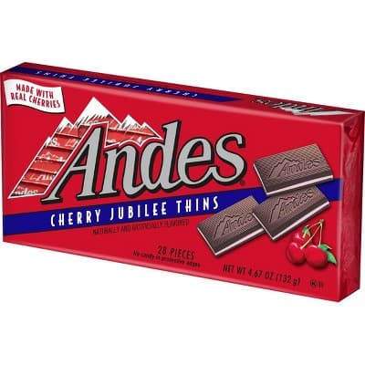 Andes Holiday Cherry Jubilee Thins Chocolates