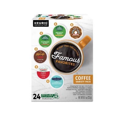 Keurig Famous Favorites Keurig K-Cup Pod Collection Medium Roast Coffee