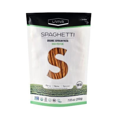 Liviva Organic Soybean Pasta,  Spaghetti