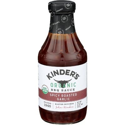 Kinders Bbq Sauce Roasted Garlic Organic