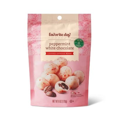 White Choc Peppermint Espresso Beans - Favorite Day&#8482;