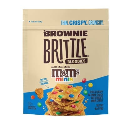 Sheila G'S Blondie M&M Minis Brownie Brittle