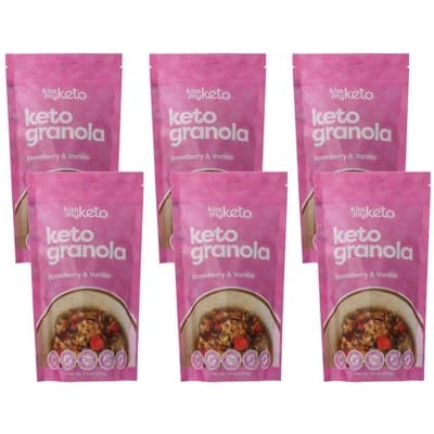 Kiss My Keto Strawberry And Vanilla Keto Granola