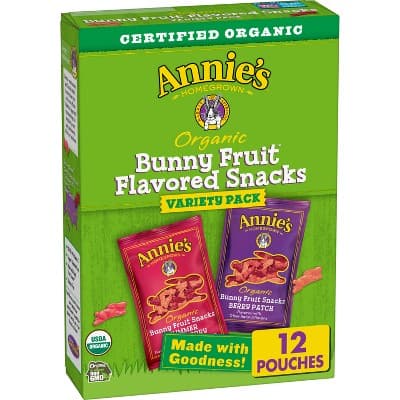 Is it Tree Nut Free? Annie'S Bunny Fruit Snacks - Variety