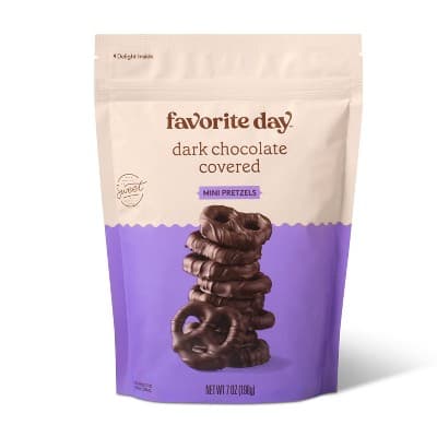 Favorite Day Dark Chocolate Covered Mini Pretzels