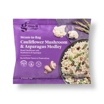  Riced Cauliflower Mushroom And Asparagus Medley - Good &#38; Gather&#8482;
