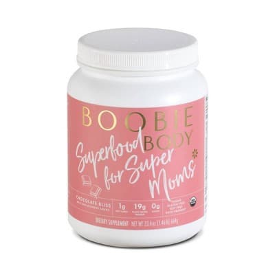 Boobie Body Organic Pregnancy And Lactation Vegan Protein Shake Chocolate Bliss -1 Tub