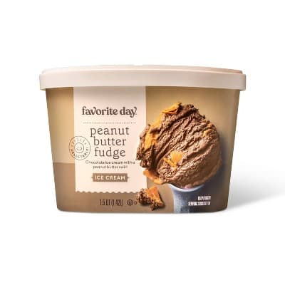 Favorite Day Peanut Butter Fudge Ice Cream