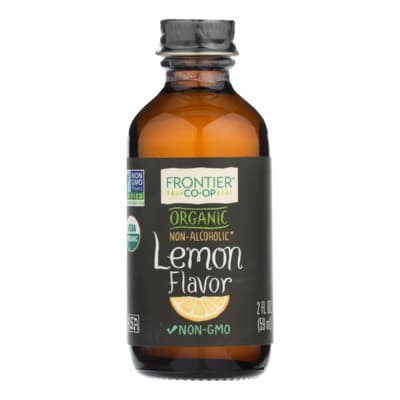 Frontier Co-Op Organic Lemon Flavor Non-Alcoholic