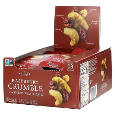 Sahale Snacks Cashew Trail Mix, Raspberry Crumble
