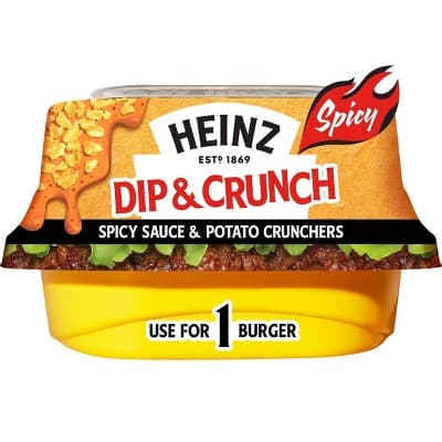 Heinz Dip &#38; Crunch Spicy Burger