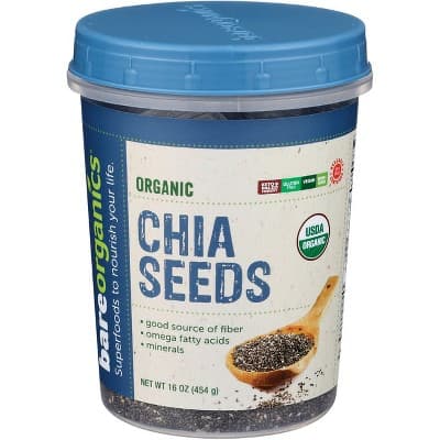 Bareorganics Organic Chia Seeds