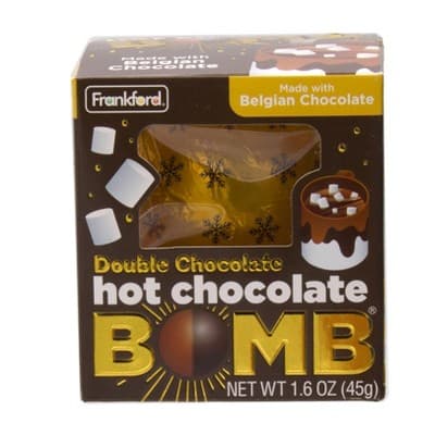 Holiday Hot Chocolate Double Chocolate Bomb