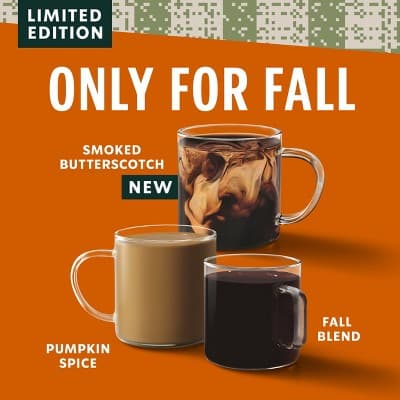 Starbucks K-Cup Coffee Pods, Pumpkin Spice Naturally Flavored Coffee For Keurig Brewers, 100% Arabica, Limited Edition