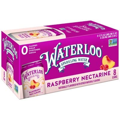 Waterloo Raspberry Nectarine Sparkling Water