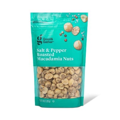 Salt &#38; Pepper Roasted Macadamia Nuts - Good &#38; Gather&#8482;