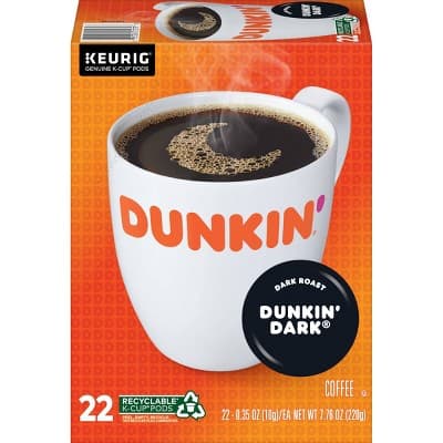 Dunkin Midnight Dark Roast Coffee