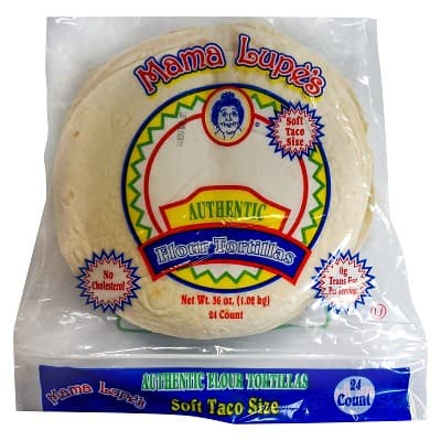 Mama Lupe'S Taco Size Authentic Flour Tortillas