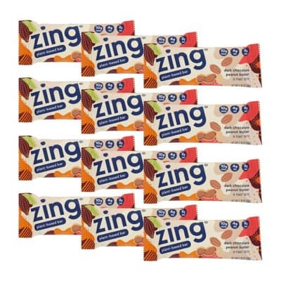 Zing Dark Chocolate Peanut Butter Bar