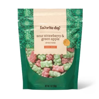 Red &#38; Green Sour Gummy Bears - Favorite Day&#8482;
