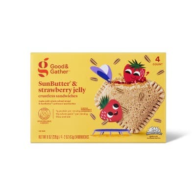  Sunbutter No Crust Sandwich Strawberry - Good &#38; Gather&#8482;