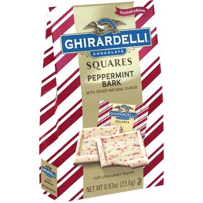 Is it Tree Nut Free? Ghirardelli Peppermint Bark Chocolate Squares