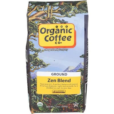 Organic Coffee Ground Zen Blend
