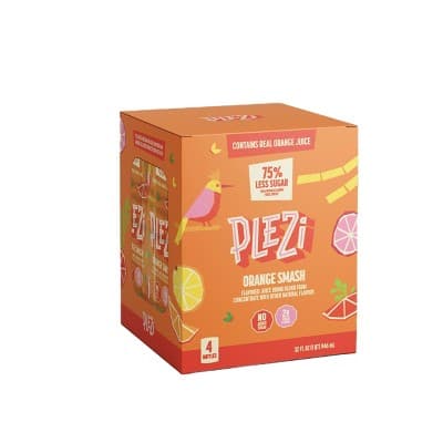 Plezi Orange Smash Flavored Drink - Oz Boxes
