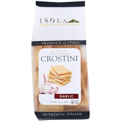 Isola Zesty Garlic Crostini