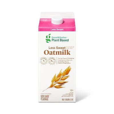 Less Sweet Oat Milk -  Good &#38; Gather&#8482;