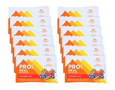 Probar Organic Wholeberry Blast Meal Bar - 12 Bars