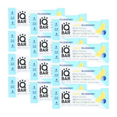 Iqbar Lemon Blueberry Bar