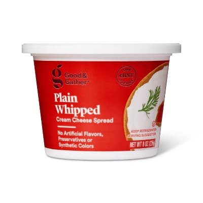 Whipped Plain Cream Cheese Spread - Good &#38; Gather&#8482;