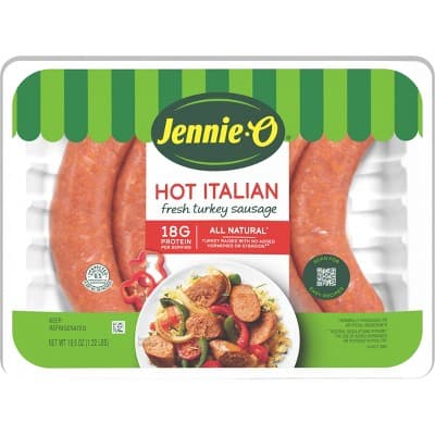 Jennie-O All Natural Hot Italian Turkey Sausage