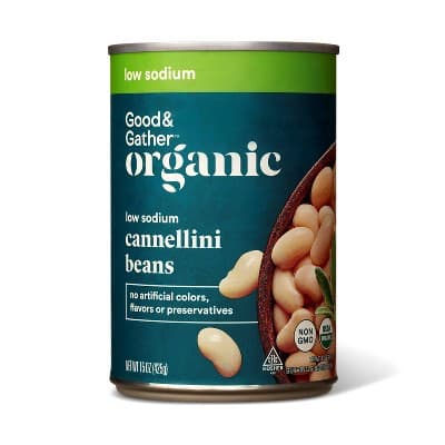 Organic Low Sodium Cannellini Beans - Good &#38; Gather&#8482;