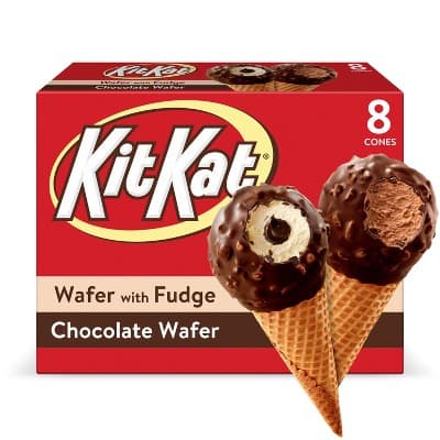 Kit-Kat Ice Cream Cone