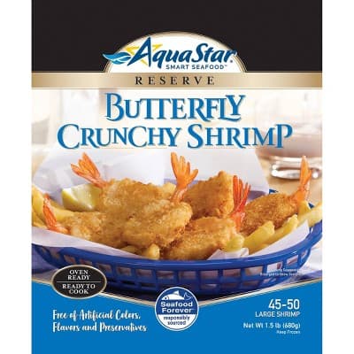 Aqua Star Breaded Butterfly Shrimp